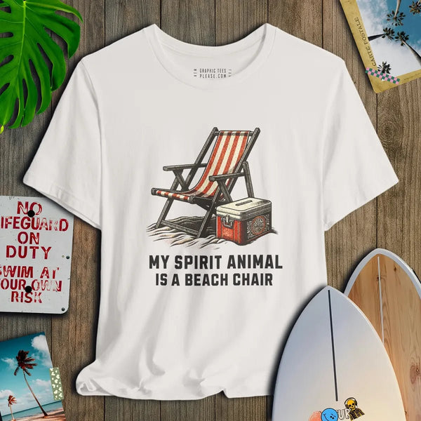 Beach Chair Spirit Animal Tee - Salt + Threads Co.