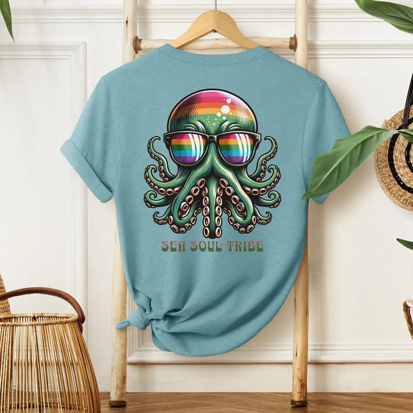 Octopus Sea Soul Tee - Salt + Threads Co.