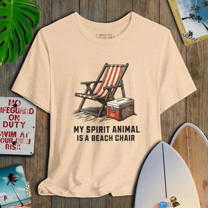 Beach Chair Spirit Animal Tee - Salt + Threads Co.