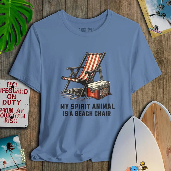 Beach Chair Spirit Animal Tee - Salt + Threads Co.