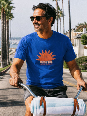 Buena Vida Tee | Live the Good Life Vintage Tee | Ultra - Soft Eco - Friendly Graphic Tee