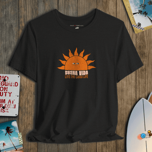 Buena Vida Tee | Live the Good Life Vintage Tee | Ultra - Soft Eco - Friendly Graphic Tee