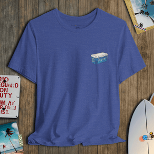 Chill Cooler T-Shirt | Vintage Beach Day Coastal Graphic Tee | Ultra - Soft Eco - Friendly Graphic Tee
