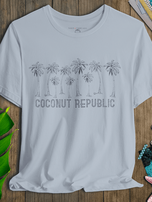 Coconut Republic Tee | Accepting Local Nuts Edition | Ultra - Soft Eco - Friendly Graphic Tee