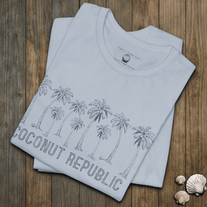 Coconut Republic Tee | Accepting Local Nuts Edition | Ultra - Soft Eco - Friendly Graphic Tee