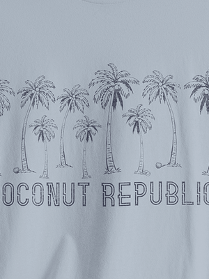 Coconut Republic Tee | Accepting Local Nuts Edition | Ultra-Soft Eco-Friendly Graphic Tee