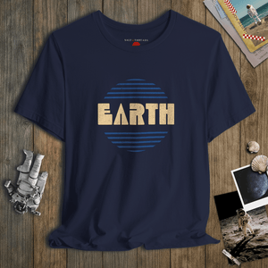 Earth Tee | Vintage Planet Earth Graphic T-Shirt | Ultra-Soft Eco-Friendly Graphic Tee