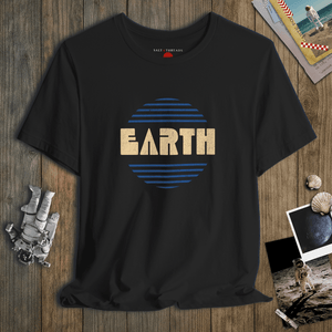 Earth Tee | Vintage Planet Earth Graphic T-Shirt | Ultra-Soft Eco-Friendly Graphic Tee