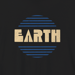 Earth Tee | Vintage Planet Earth Graphic T-Shirt | Ultra-Soft Eco-Friendly Graphic Tee