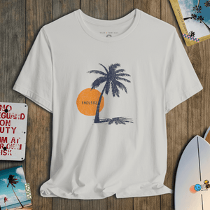 Endless Tee | Vintage Sunset Palm | Ultra - Soft Eco - Friendly Graphic Tee