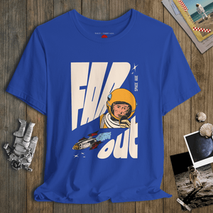 Far Out Tee | Vintage Space Age Graphic T-Shirt | Ultra-Soft Eco-Friendly Graphic Tee