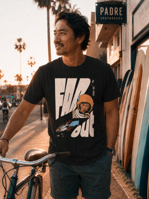 Far Out Tee | Vintage Space Age Graphic T-Shirt | Ultra-Soft Eco-Friendly Graphic Tee