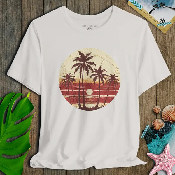 Golden Hour Cracked Tee - Salt + Threads Co.