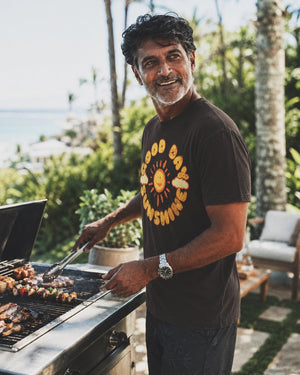 Good Day Sunshine Tee | Vintage Coastal Graphic Tee | Ultra - Soft Eco - Friendly Graphic Tee