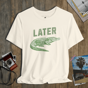 Gym Class Gator Tee | Later Gator Vintage Tee | Ultra - Soft Eco - Friendly Graphic Tee