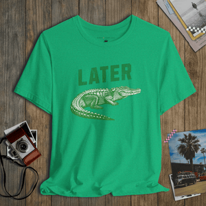 Gym Class Gator Tee | Later Gator Vintage Tee | Ultra - Soft Eco - Friendly Graphic Tee
