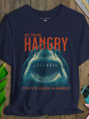 Hangry Shark Warning Tee - Salt + Threads Co.