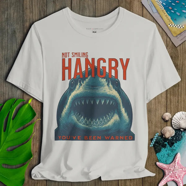 Hangry Shark Warning Tee - Salt + Threads Co.