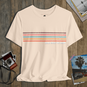 Hold Back the Dawn Tee | Vintage 70s Stripe Tee | Ultra - Soft Eco - Friendly Graphic Tee