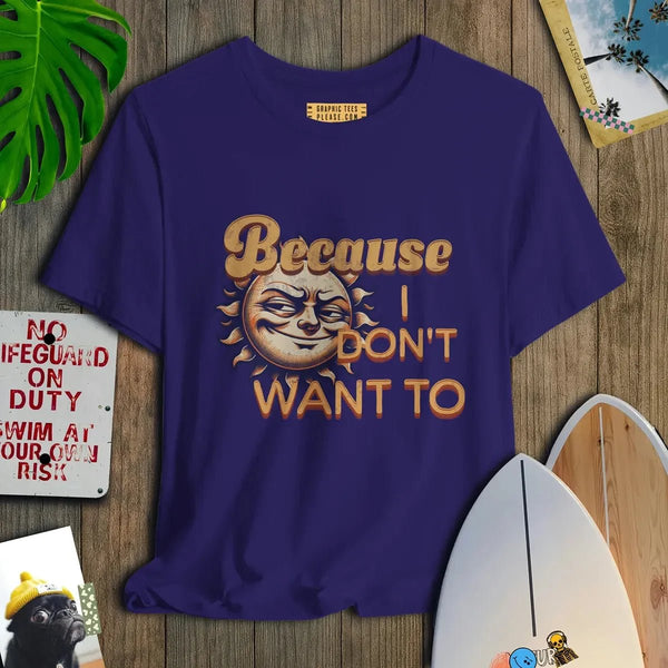 I Don't Want To - Salt + Threads Co.