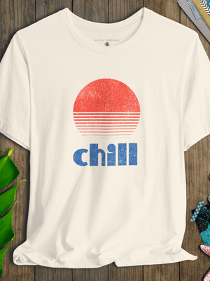 Just Chill Tee | Sunset Escape | Ultra - Soft Eco - Friendly Graphic Tee