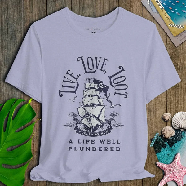 Live Love Loot Pirate Tee - Salt + Threads Co.