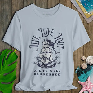 Live Love Loot Pirate Tee - Salt + Threads Co.