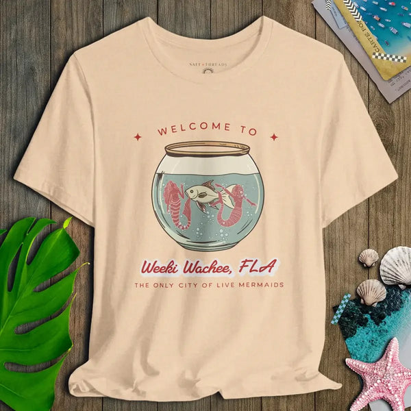 Live Mermaid Weeki Wachee Tee - Salt + Threads Co.