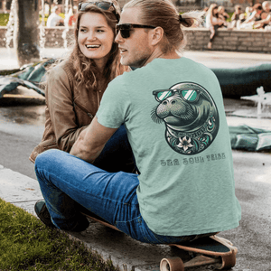 Manatee Sea Soul Tee Man - Salt + Threads Co.