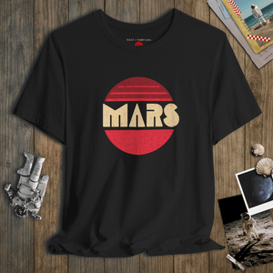 Mars Tee | Vintage Planet Mars Graphic T-Shirt | Ultra-Soft Eco-Friendly Graphic Tee