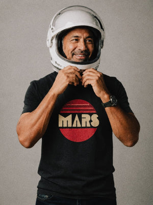 Mars Tee | Vintage Planet Mars Graphic T-Shirt | Ultra-Soft Eco-Friendly Graphic Tee