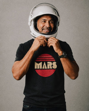 Mars Tee | Vintage Planet Mars Graphic T-Shirt | Ultra-Soft Eco-Friendly Graphic Tee