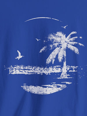 Moonrise Kingdom Tee | Vintage Island Nightscape Tee | Ultra - Soft Eco - Friendly Graphic Tee