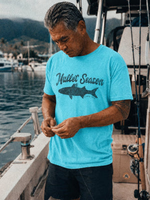 Mullet Hair Fish Tee | Party in the Back Mullet Season | Ultra-Soft Eco-Friendly Graphic Tee