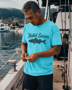 Mullet Hair Fish Tee | Party in the Back Mullet Season | Ultra-Soft Eco-Friendly Graphic Tee