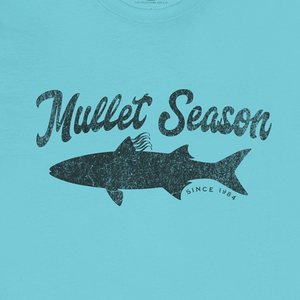 Mullet Hair Fish Tee | Party in the Back Mullet Season | Ultra-Soft Eco-Friendly Graphic Tee
