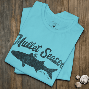 Mullet Hair Fish Tee | Party in the Back Mullet Season | Ultra-Soft Eco-Friendly Graphic Tee