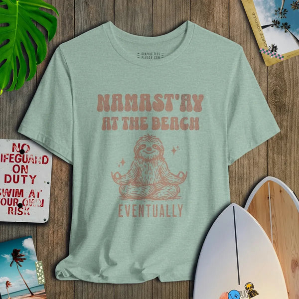 Namast'ay At The Beach Tee - Salt + Threads Co.