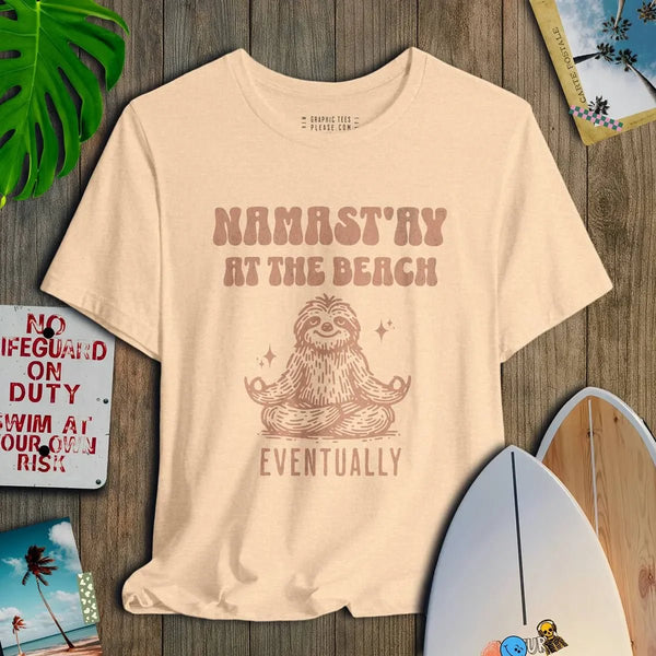 Namast'ay At The Beach Tee - Salt + Threads Co.