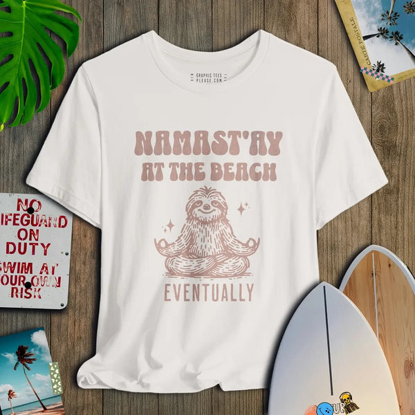 Namast'ay At The Beach Tee - Salt + Threads Co.