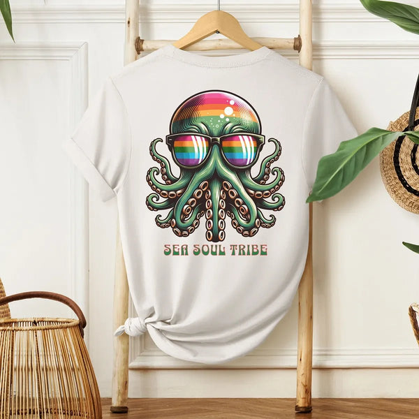 Octopus Sea Soul Tee - Salt + Threads Co.