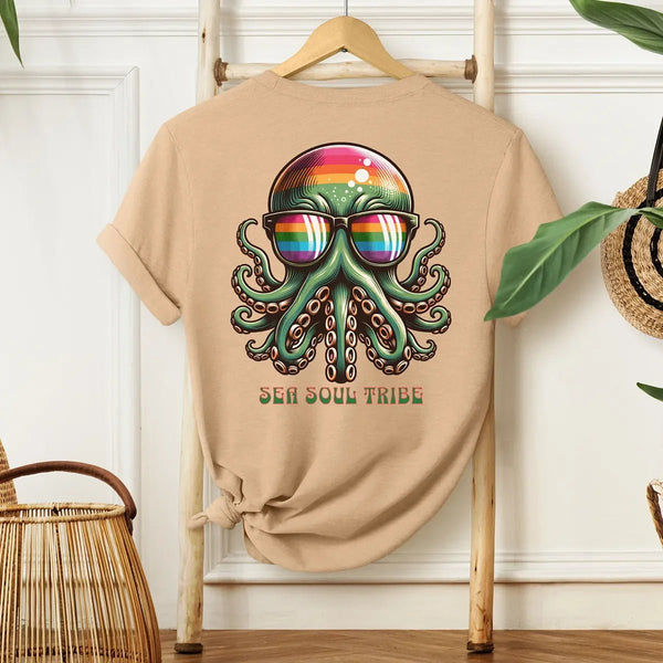 Octopus Sea Soul Tee - Salt + Threads Co.