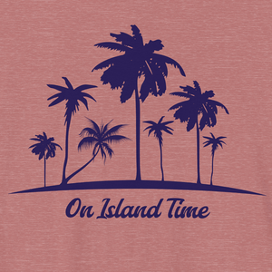 On Island Time Tee | Coastal Relaxation Tee | Ultra-Soft Eco-Friendly Graphic Tee