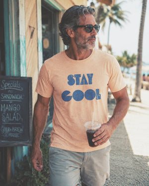 Pac Vibes Tee | Stay Cool Coastal Tee | Ultra-Soft Eco-Friendly Graphic Tee