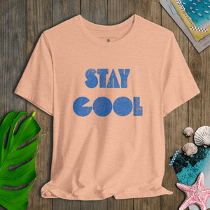 Pac Vibes Tee | Stay Cool Coastal Tee | Ultra - Soft Eco - Friendly Graphic Tee