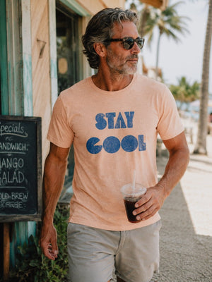 Pac Vibes Tee | Stay Cool Coastal Tee | Ultra - Soft Eco - Friendly Graphic Tee