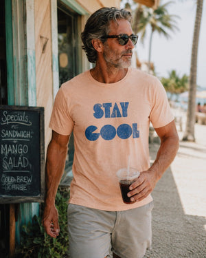 Pac Vibes Tee | Stay Cool Coastal Tee | Ultra - Soft Eco - Friendly Graphic Tee