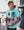 Palm Block Paradise T-Shirt | Retro 80s Surf - Skate Coastal Graphic Tee | Ultra - Soft Eco - Friendly Graphic Tee