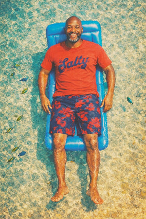 Salty Since Forever Tee | Vintage Coastal Favorite | Ultra - Soft Eco - Friendly Graphic Tee