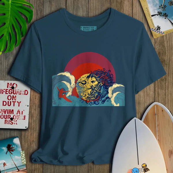 Sea God Surf Graphic Tee - Salt + Threads Co.